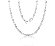 Diamond Sky Jewelry Itališka sidabrinė grandinėlė „Cartier XII“