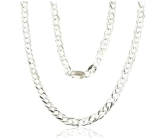 Diamond Sky Jewelry Itališka sidabrinė grandinėlė „Romb VII“