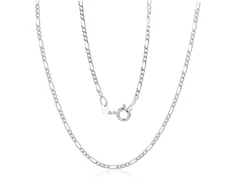 Diamond Sky Jewelry Itališka sidabrinė grandinėlė „Figaro II“