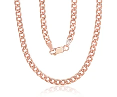 Diamond Sky Jewelry Itališka sidabrinė grandinėlė „Cartier VII“