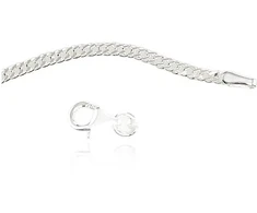 Diamond Sky Jewelry Itališka sidabrinė grandinėlė „Rombas VI“