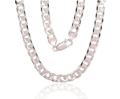 Diamond Sky Jewelry Itališka sidabrinė grandinėlė „Cartier IX“