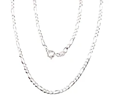 Diamond Sky Jewelry Itališka sidabrinė grandinėlė „Figaro V“