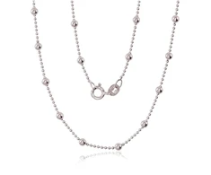Diamond Sky Jewelry Itališka sidabrinė grandinėlė „Beads II“