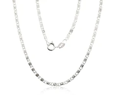 Diamond Sky Jewelry Itališka sidabrinė grandinėlė „Snail III“