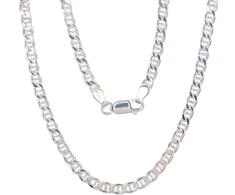 Diamond Sky Jewelry Itališka sidabrinė grandinėlė „Marina IV“