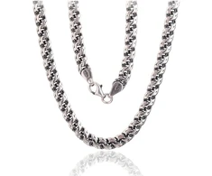 Diamond Sky Jewelry Itališka sidabrinė grandinėlė „Bismark II“