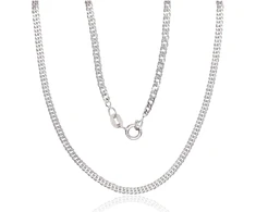 Diamond Sky Jewelry Itališka sidabrinė grandinėlė „Rombo V“
