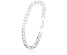 Diamond Sky Jewelry Itališka sidabrinė grandinėlės apyrankė „Mona Lisa XII“