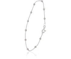 Diamond Sky Jewelry Itališka sidabrinė grandinėlės apyrankė „Beads V“