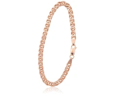 Diamond Sky Jewelry Itališka sidabrinė grandinėlės apyrankė „Mona Lisa IX“