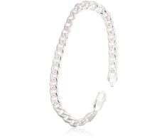 Diamond Sky Jewelry Itališka sidabrinė grandinėlės apyrankė „Cartier XXXVII“
