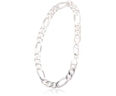 Diamond Sky Jewelry Itališka sidabrinė grandinėlės apyrankė „Figaro VI“