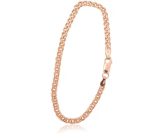 Diamond Sky Jewelry Itališka sidabrinė grandinėlės apyrankė „Mona Lisa VIII“
