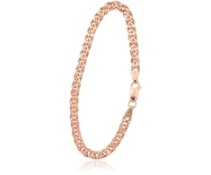 Diamond Sky Jewelry Itališka sidabrinė grandinėlės apyrankė „Mona Lisa IX“
