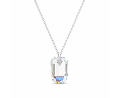 Diamond Sky Jewelry Kaklo papuošalas moterims DiamondSky „Symbiosis (Aurora Borealis)“ su Swarovski kristalais