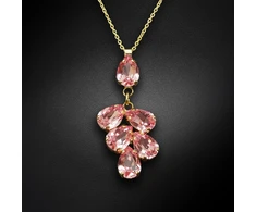 Diamond Sky Jewelry Pakabukas „Amber II (Light Rose)“ su Preciosa® kristalais