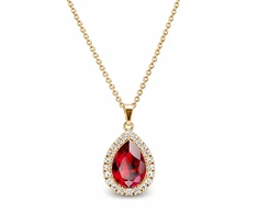 Diamond Sky Jewelry Pakabukas „Celestial Drop (Siam)“ su Swarovski® kristalais