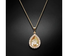 Diamond Sky Jewelry Pakabukas „Celestial Drop (Golden Shadow)“ su Swarovski® kristalais