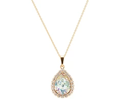Diamond Sky Jewelry Pakabukas „Celestial Drop (Baltas Patina)“ su Swarovski® kristalais