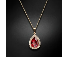 Diamond Sky Jewelry Pakabukas „Celestial Drop (Siam)“ su Swarovski® kristalais