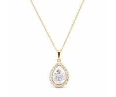 Diamond Sky Jewelry Pakabukas „Celestial Drop (Sidabrinis Patina)“ su Swarovski® kristalais