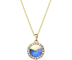 Diamond Sky Jewelry Pakabukas „Clarice (Aurora Borealis)“ su Swarovski® kristalais