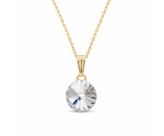 Diamond Sky Jewelry Pakabukas „Clarice II (Sidabrinis Night)“ su Swarovski® kristalais