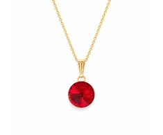 Diamond Sky Jewelry Pakabukas „Clarice II (Light Siam)“ su Swarovski® kristalais