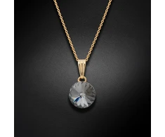 Diamond Sky Jewelry Pakabukas „Clarice II (Sidabrinis Night)“ su Swarovski® kristalais
