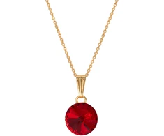 Diamond Sky Jewelry Pakabukas „Clarice II (Light Siam)“ su Swarovski® kristalais