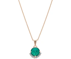 Diamond Sky Jewelry Pakabukas „Clarice V (Emerald)“ su Preciosa® kristalais