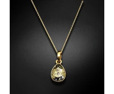 Diamond Sky Jewelry Pakabukas „Crystal Drop (Gold Patina)“ su Swarovski® kristalais