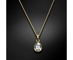 Diamond Sky Jewelry Pakabukas „Crystal Drop (Sidabrinis Patina)“ su Swarovski® kristalais
