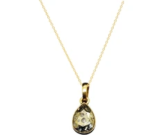 Diamond Sky Jewelry Pakabukas „Crystal Drop (Gold Patina)“ su Swarovski® kristalais