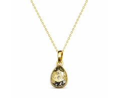 Diamond Sky Jewelry Pakabukas „Crystal Drop (Gold Patina)“ su Swarovski® kristalais