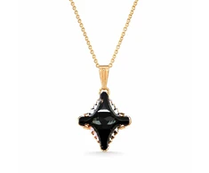 Diamond Sky Jewelry Pakabukas „Crystal Rhombus II (Graphite Lite Chrome)“ su Swarovski® kristalais