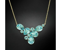 Diamond Sky Jewelry Pakabukas „Fillory Magic (Aqua Bohemica)“ su Preciosa® kristalais