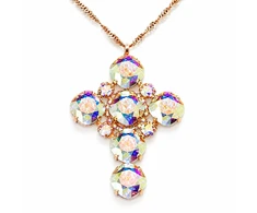Diamond Sky Jewelry Pakabukas „Glamour (Aurora Borealis)“ su Swarovski® kristalais