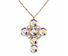 Diamond Sky Jewelry Pakabukas „Glamour (Aurora Borealis)“ su Swarovski® kristalais