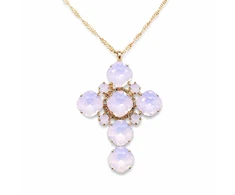 Diamond Sky Jewelry Pakabukas „Glamour (Rose Vanduo Opal)“ su Swarovski® kristalais