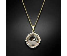 Diamond Sky Jewelry Pakabukas „Glare III (Sidabrinis Shadow)“ su Swarovski® kristalais