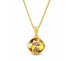 Diamond Sky Jewelry Pakabukas „Glare IV (Golden Shadow)“ su Swarovski® kristalais