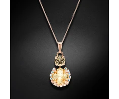 Diamond Sky Jewelry Pakabukas „Glare (Jonquil)“ su Preciosa® kristalais