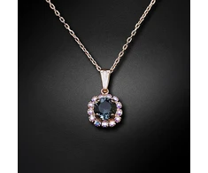 Diamond Sky Jewelry Pakabukas „Glory (Graphite)“ su Swarovski® kristalais