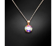 Diamond Sky Jewelry Pakabukas „Juno (Aurora Borealis)“ su Swarovski® kristalais