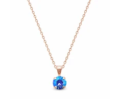 Diamond Sky Jewelry Pakabukas „Juno (Light Sapphire Shimmer)“ su Swarovski® kristalais