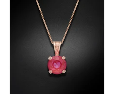 Diamond Sky Jewelry Pakabukas „Juno (Lotus Rožinė DeLite)“ su Swarovski® kristalais