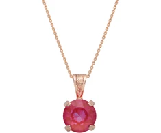Diamond Sky Jewelry Pakabukas „Juno (Lotus Rožinė DeLite)“ su Swarovski® kristalais