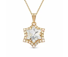 Diamond Sky Jewelry Pakabukas „Snowflake“ su Swarovski® kristalais